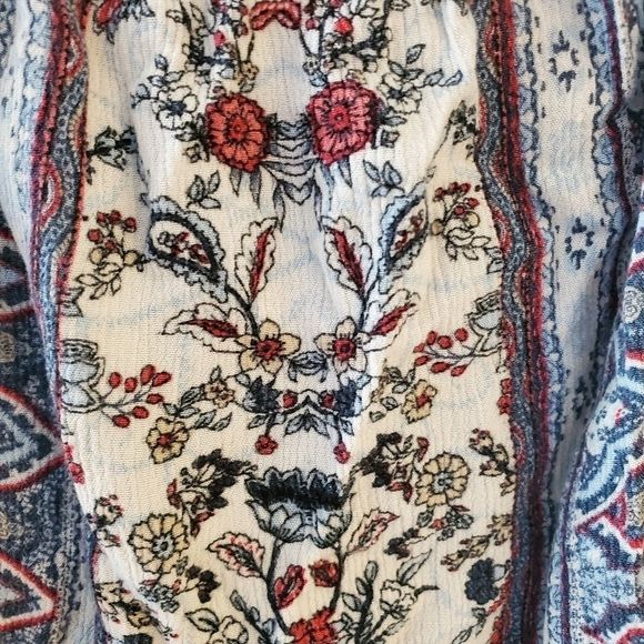 Boho off the shoulder top S - Picture 3 of 9